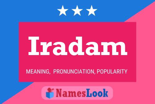 Iradam Name Poster