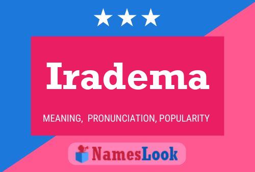 Iradema Name Poster