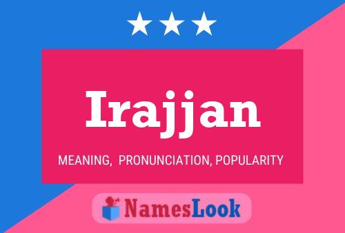 Irajjan Name Poster