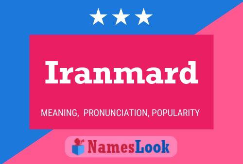 Iranmard Name Poster