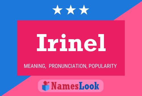 Irinel Name Poster