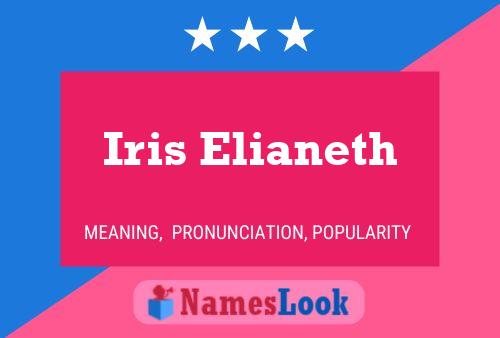 Iris Elianeth Name Poster