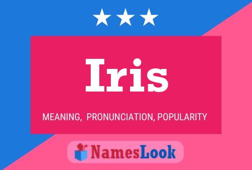 Iris Name Poster