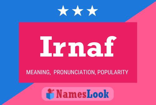 Irnaf Name Poster