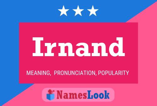 Irnand Name Poster