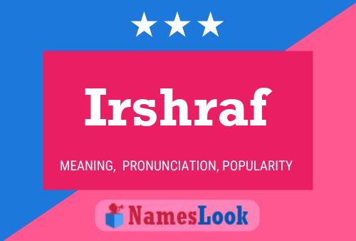 Irshraf Name Poster