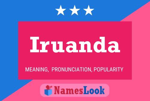 Iruanda Name Poster