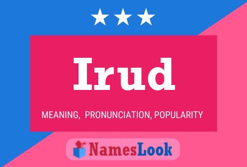 Irud Name Poster