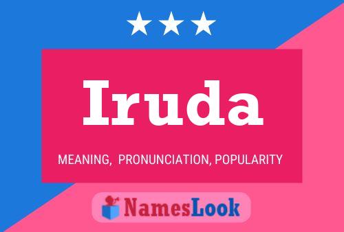 Iruda Name Poster