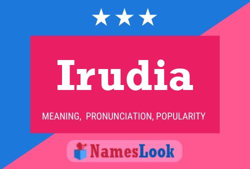 Irudia Name Poster