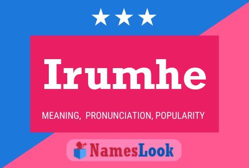 Irumhe Name Poster