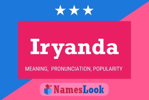 Iryanda Name Poster