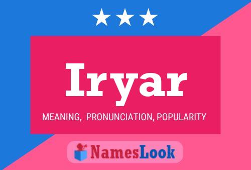 Iryar Name Poster