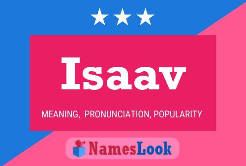 Isaav Name Poster