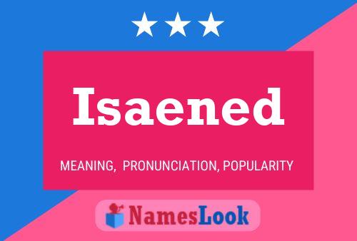 Isaened Name Poster