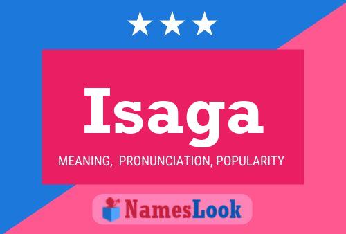 Isaga Name Poster