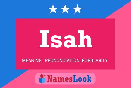 Isah Name Poster