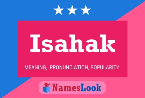 Isahak Name Poster