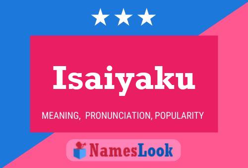 Isaiyaku Name Poster