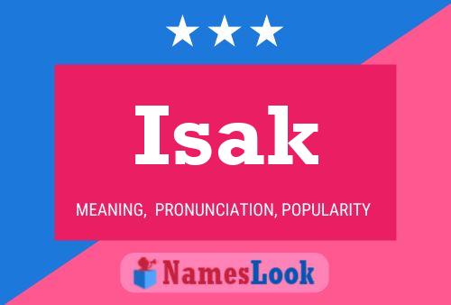 Isak Name Poster