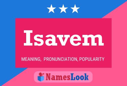 Isavem Name Poster