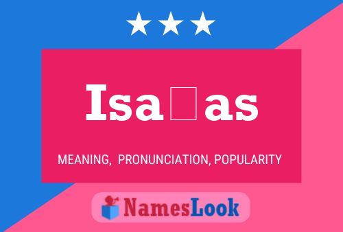 Isaías Name Poster