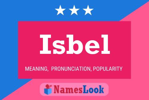 Isbel Name Poster