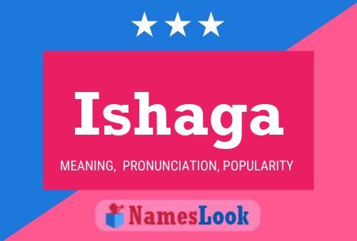 Ishaga Name Poster