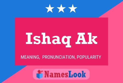 Ishaq Ak Name Poster