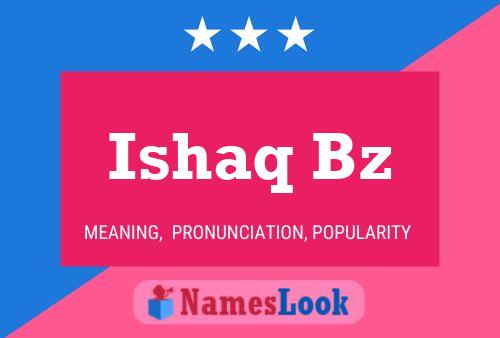 Ishaq Bz Name Poster