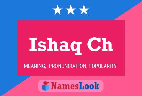 Ishaq Ch Name Poster