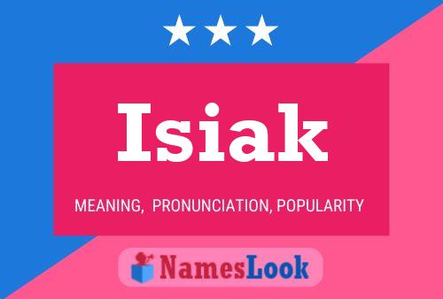 Isiak Name Poster