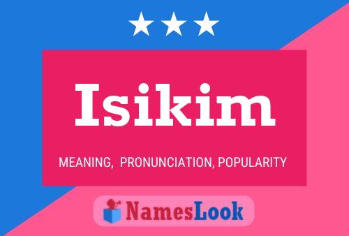 Isikim Name Poster