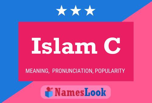 Islam C Name Poster