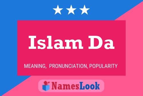 Islam Da Name Poster