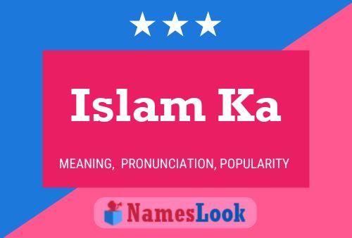 Islam Ka Name Poster