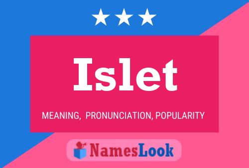 Islet Name Poster