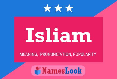 Isliam Name Poster