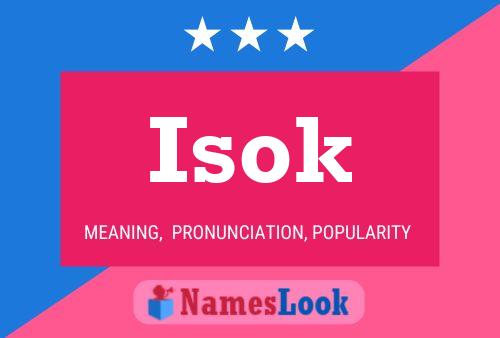 Isok Name Poster