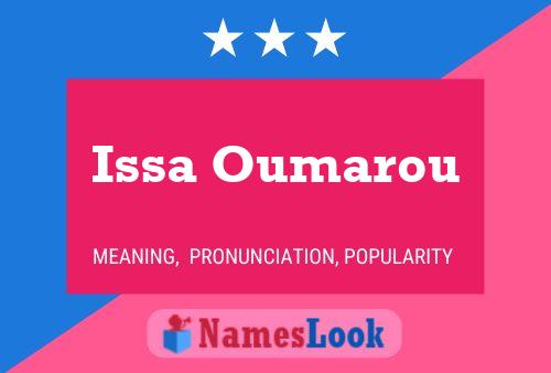 Issa Oumarou Name Poster