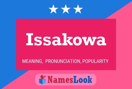 Issakowa Name Poster