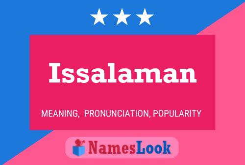 Issalaman Name Poster