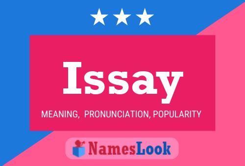 Issay Name Poster