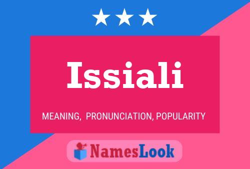 Issiali Name Poster