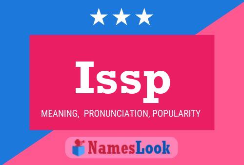 Issp Name Poster