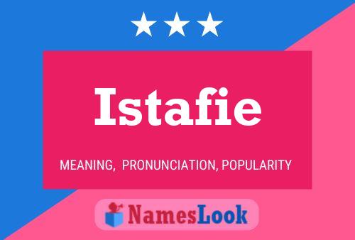 Istafie Name Poster