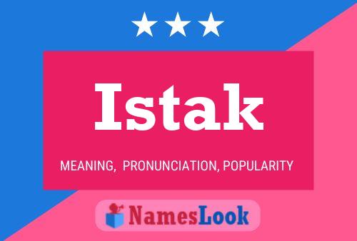 Istak Name Poster