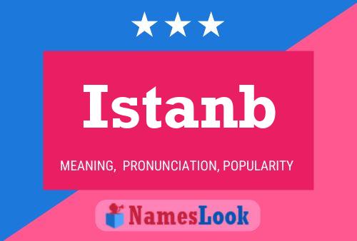 Istanb Name Poster