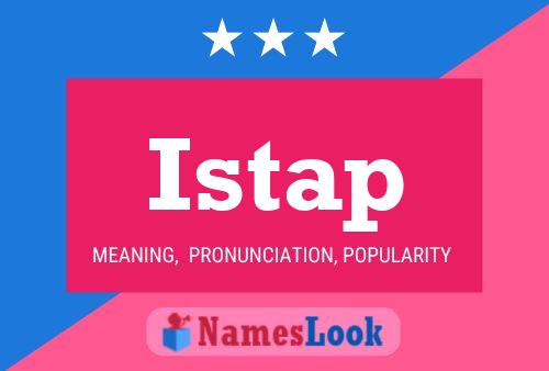 Istap Name Poster