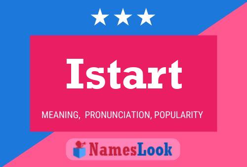 Istart Name Poster